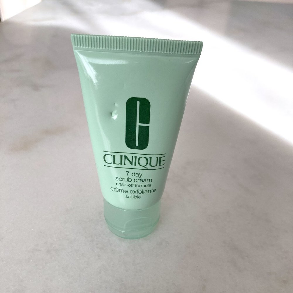 3/$20 - New! Clinique 7 day scrub cream, face scrub exfoliant (travel size)